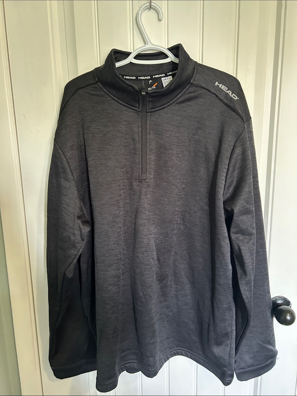 HEAD Men's Dark Gray Quarter-Zip Performance Pullover